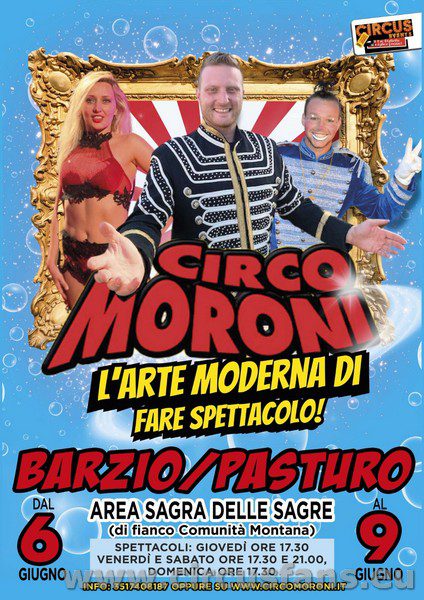 CIRCO MORONI LE PRIME IMMAGINI DELLO SPETTACOLO