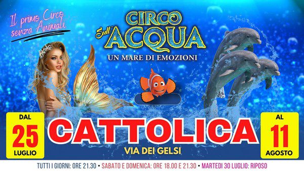 CIRCO SULL'ACQUA TOUR ESTATE 2024