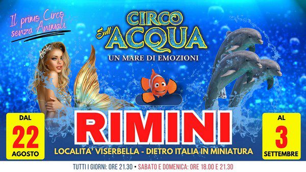 CIRCO SULL'ACQUA TOUR ESTATE 2024