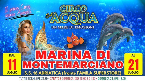 CIRCO SULL'ACQUA TOUR ESTATE 2024