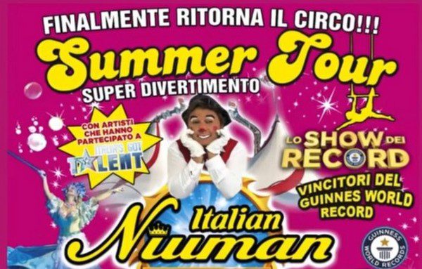 ITALIAN NIUMAN CIRCUS con i giovani TOGNI