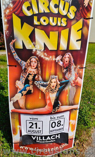 CIRCUS LOUIS KNIE A VILLACH: FOTO ESTERNI