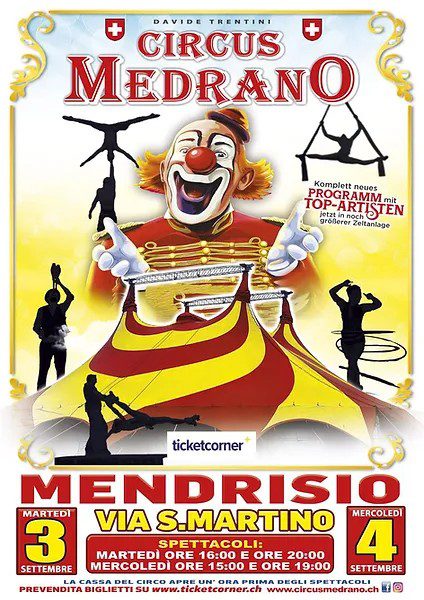 CIRCUS MEDRANO SCHWEIZ ARRIVA VICINO ALL'ITALIA: il tour