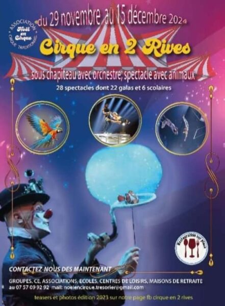 IL CIRQUE EN 2 RIVES PARLA ITALIANO