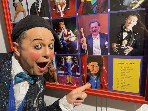 JASON MEDINI TORREGROSSA al Museo del Clown di Vienna