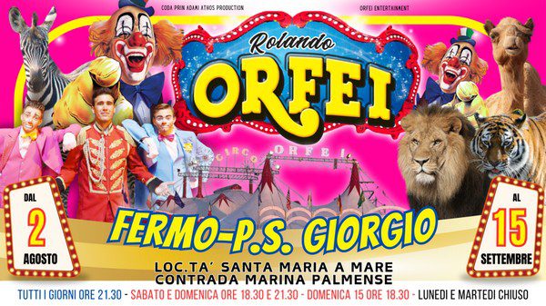 CIRCO ROLANDO ORFEI PROROGA A FERMO