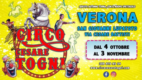 RIPARTE IL CIRCO CESARE TOGNI