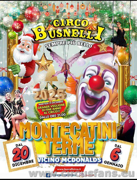 CIRCO BUSNELLI PER NATALE 2024 A .....