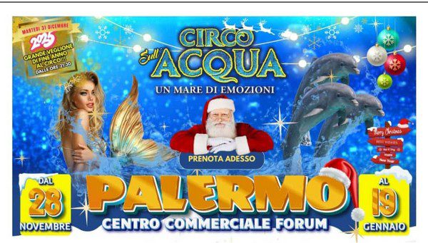 CIRCO SULL'ACQUA: LE PROSSIME PIAZZE DEL TOUR 24/25