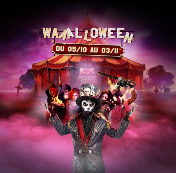 LO SHOW DI HALLOWEEN AL PARCO WALIBI IN FRANCIA