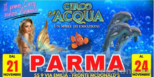 IL CIRCO SULL'ACQUA ANNUNCIA UNA NUOVA TAPPA