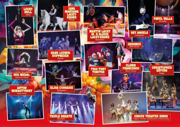 CIRCUS KRONE BAU IL PROGRAMMA 2024/25