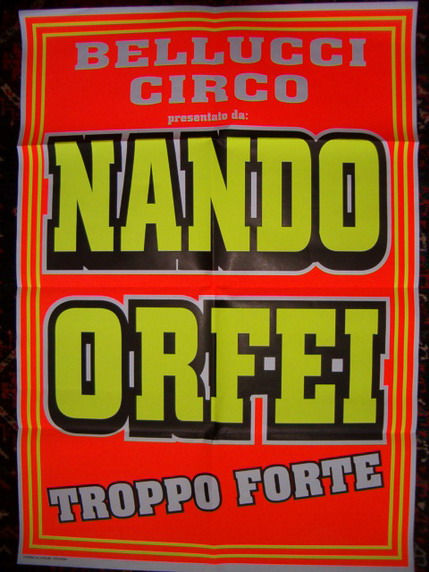 LA NUOVA PUBBLICITA' DEL NANDO ORFEI