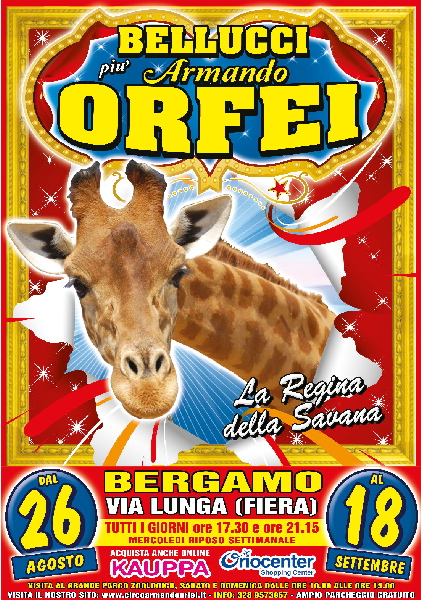 CIRCO BELLUCCI più ARMANDO ORFEI a BG